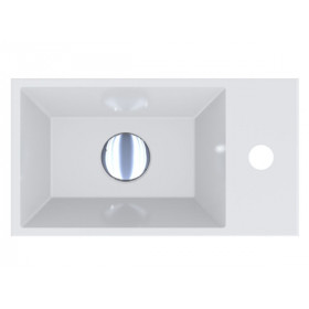 Фото 2 Умывальник Miraggio Copper Глянец Прямоугольный Накладной