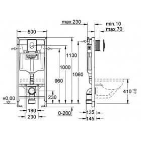 Фото 1 Инсталляционный комплект Grohe Rapid SL + Kolo Nova Pro