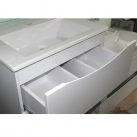 Фото 1 Тумба подвесная Ариал Ямайка Амальфи 80 Т-8 (без умыв.)