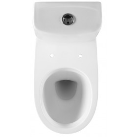 Фото 1 Унитаз-компакт Colombo Акцент Скандинав Basic с сиденьем из полипропилена (горизонтальный выпуск)