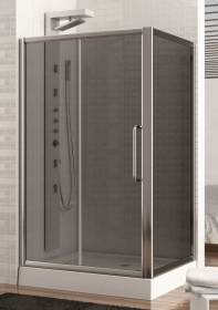 Фото 101-034113 Душевая кабина Aquaform SPACE 120x90 Grafit, прямоугольная
