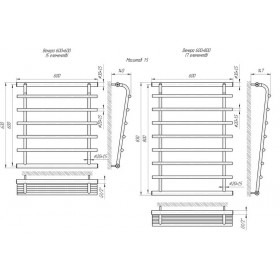 Фото 1 Полотенцесушитель Mario Венера 600х800
