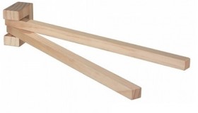 Фото Haceka ForeSC natural Держатель д/полотенца (рога) (402111)