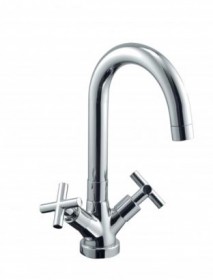 Фото 342-414-00 SYMETRIC Смеситель для кухни с поворотным изливом