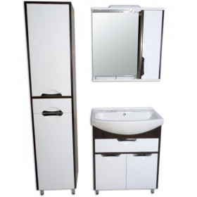 Фото 2 Тумба Ариал Консул 70 Т-6 ВЕНГЕ с умывальником Руна 70