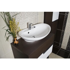 Фото 2 Тумба подвесная Ювента MATRIX МХ-95M с умывальником Mili 645