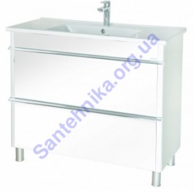 Фото Тумба Аква Родос Париж 65 White с умывальником ARTE 65