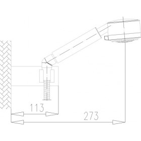 Фото 1 841-210-00 SYMETRIC Душевой гарнитур