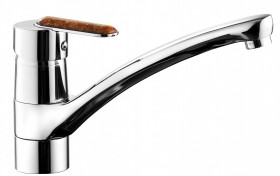 Фото 583-945-00 AMBER Смеситель для кухни с поворотным изливом, L=212 мм