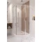 Фото 3 Душова кабіна Qtap Leo 90x90 CRM10995-AC6 Clear, 5-кутна, роспашна, б/піддону