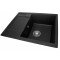 Фото 1 Кухонная мойка Granado ALTEA black shine (610*495mm)