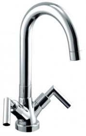 Фото 342-420-00 HARMONIC Смеситель для кухни с поворотным изливом, L=150 мм