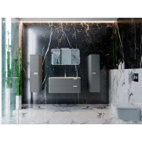 Фото 3 Пенал подвесной Botticelli Velluto VltP-120 черный