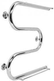 Фото Полотенцесушитель Laris Змейка с полками 32 РС3 600х600 мм