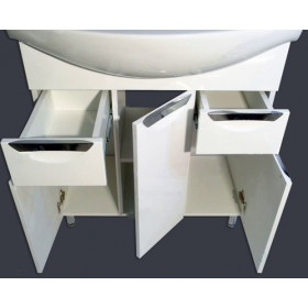 Фото 1 Тумба с умывальником АРИАЛ Грация Изео 75 Т-16