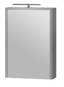 Фото Зеркальный шкаф Livorno LvrMC-50 структурный серый