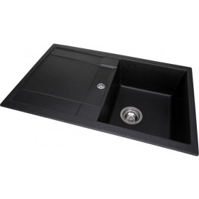 Фото 2 Кухонная мойка Granado VALENCIA black shine (780*500mm.)