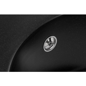 Фото 3 Кухонная мойка Granado SEVILLA black shine (623*465mm)