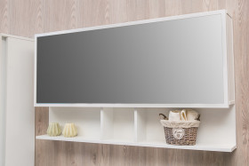 Фото Шкаф-зеркало Буль-Буль 900 Butterfly 2 (открывается в верх)