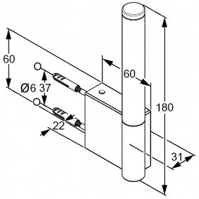 Фото 1 KLUDI A-XES держатель запасного рулона