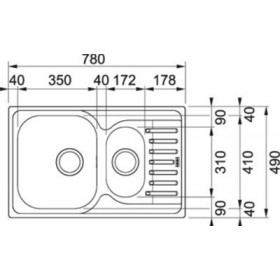 Фото 2 Кухонная мойка Franke PXL 651-78 (101.0444.132) + смеситель