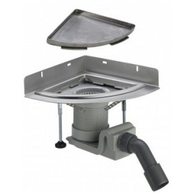 Фото 1 Дизайн-решетка (матовая) Viega 605810 EA14 165х20 мм