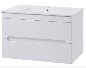 Фото Тумба подвесная Модена 100 ТП-2Д  с умывальником Арте 100