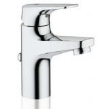 Фото Смеситель для умывальника Grohe Bau Flow + сливной гарнитур (23156000)