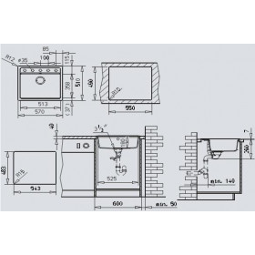 Фото 2 Мойка кухонная TEKA MENORCA 60S-TG 570х510 ПЕСОК (88239)