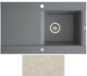 Фото Кухонная мойка Marmorin Voga песочный (712 113 007)