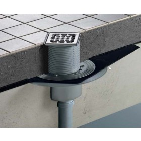 Фото 2 Трап для душа Viega 557188 с насадкой 50мм (нерж.сталь)