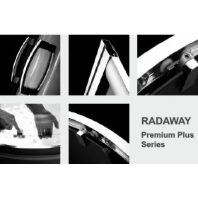 Фото 2 Душевая кабина Radaway Premium Plus А 100x100 Graphite, хром (30423-01-05N)