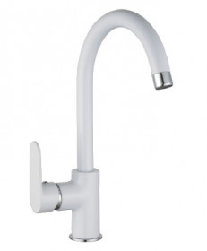 Фото Смеситель для кух. мойки Imprese LASKA White боковой (55040W)