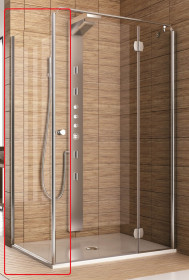 Фото 103-06059 Душевая стенка Aquaform SOL DE LUXE 90 Transparent DP Active