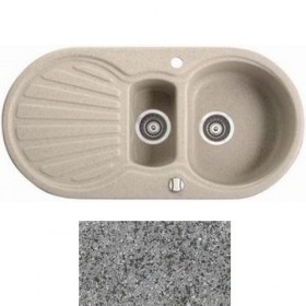 Фото Кухонная мойка Marmorin Korund серый (190 513 003)