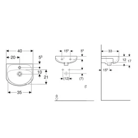 Фото 1 Раковина меблева Kolo Solo 40 (72942-00U)
