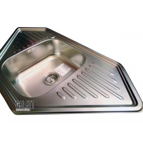 Фото 4 Кухонная мойка Galati Meduză Satin