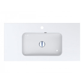 Фото 4 Умывальник Miraggio Della 900 Глянец Прямоугольный Врезной