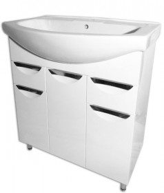 Фото Тумба с умывальником АРИАЛ Грация Изео 75 Т-16