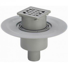 Фото Трап для душа Viega 557188 с насадкой 50мм (нерж.сталь)