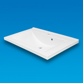 Фото 1 Умывальник из литого мрамора Fancy Marble DALLAS 800C (1108101)