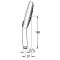 Фото 4 Лейка для душа Grohe Power&Soul Cosmo 160, на 4 режима (27667000)