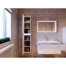 Фото 3 Зеркало Botticelli Torino TrM-120 белый