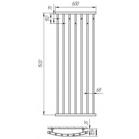Фото 1 Сушка для одежды Laris Ларис П7 600х1500