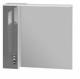 Фото Зеркало Trento TrnMC-87 серый (левый)