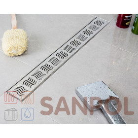 Фото 3 Душевой канал Maxiflow Classic Legal 360 (4013.00360K.050.1) 50 см