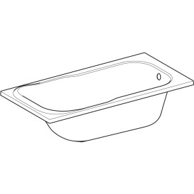 Фото 4 Ванна акрилова Kolo Sensa 140х70 б/ніг (XWP354000N)