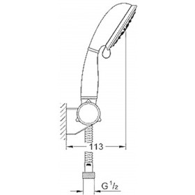 Фото 1 27805000 Душевой набор New TempRustic 100