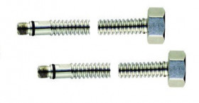 Фото Подводка для смесителя SANDI 1/2 500 мм  (пара) нерж.сталь