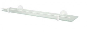 Фото Haceka Kosmos White Полочка д/душа (стекло) (402801)